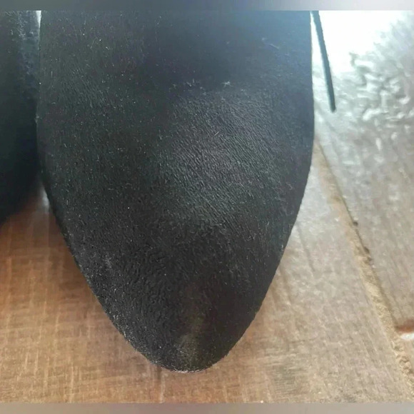 Black Fringe Booties - Picture 3 of 9